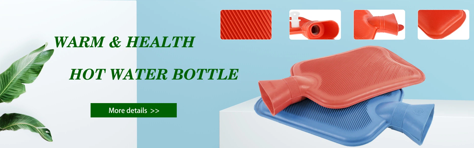 Warm&health hot water bottle