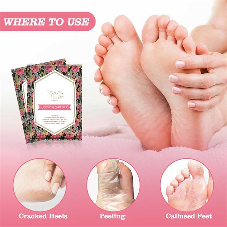 Exfoliating Moisturizing Foot Peel Mask