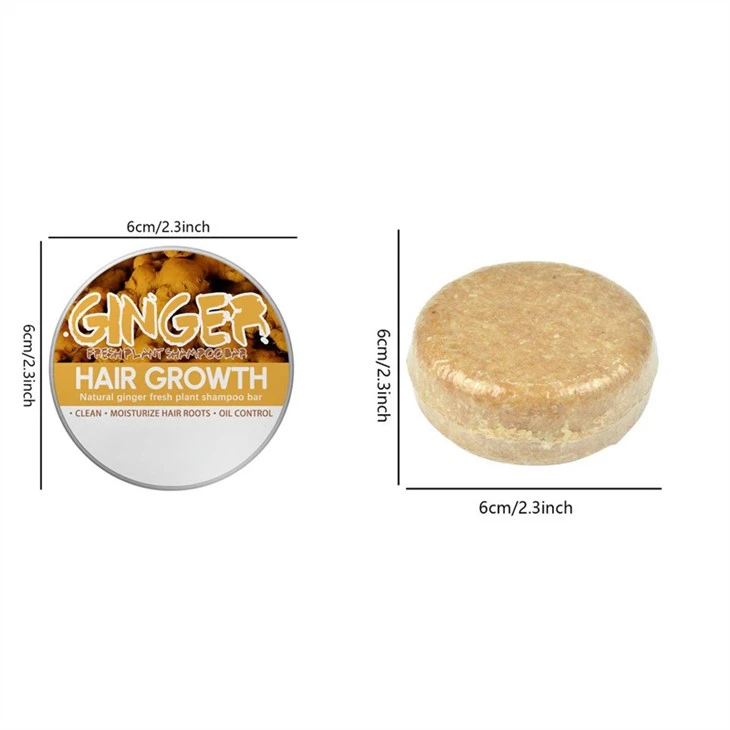 Ginger Hair Growth Soap Shampoo