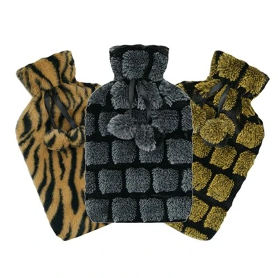 Super Soft Faux fouri kouvèti boutèy dlo cho