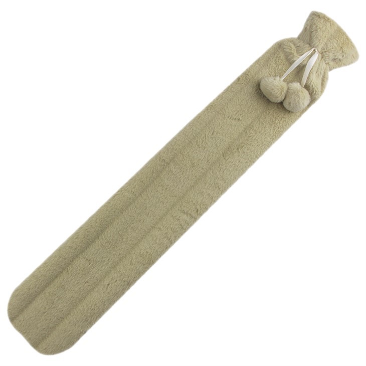 2000ml british standard long hot water bottle cover